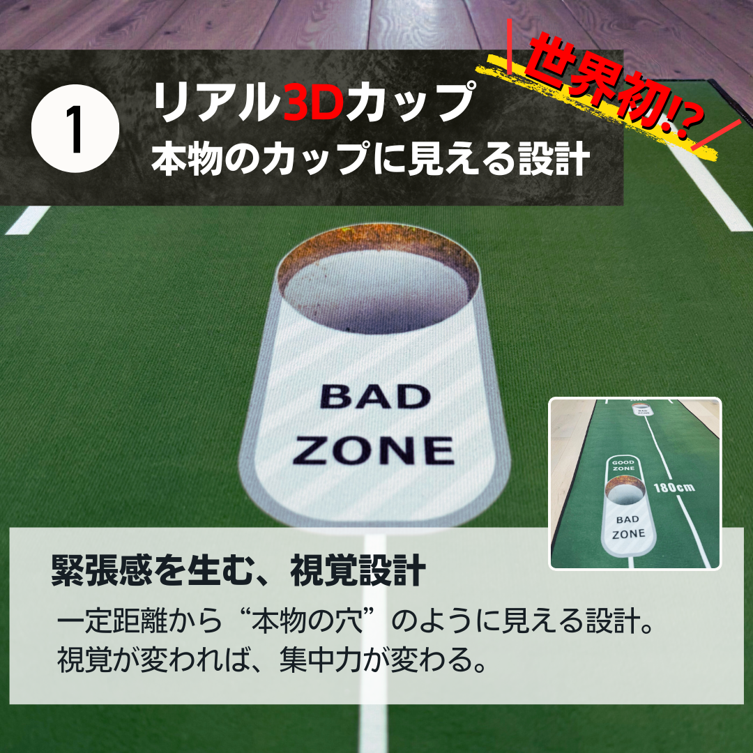 パーフェクトストローク ３Dパターマット