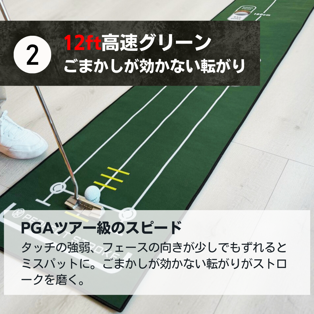 パーフェクトストローク ３Dパターマット